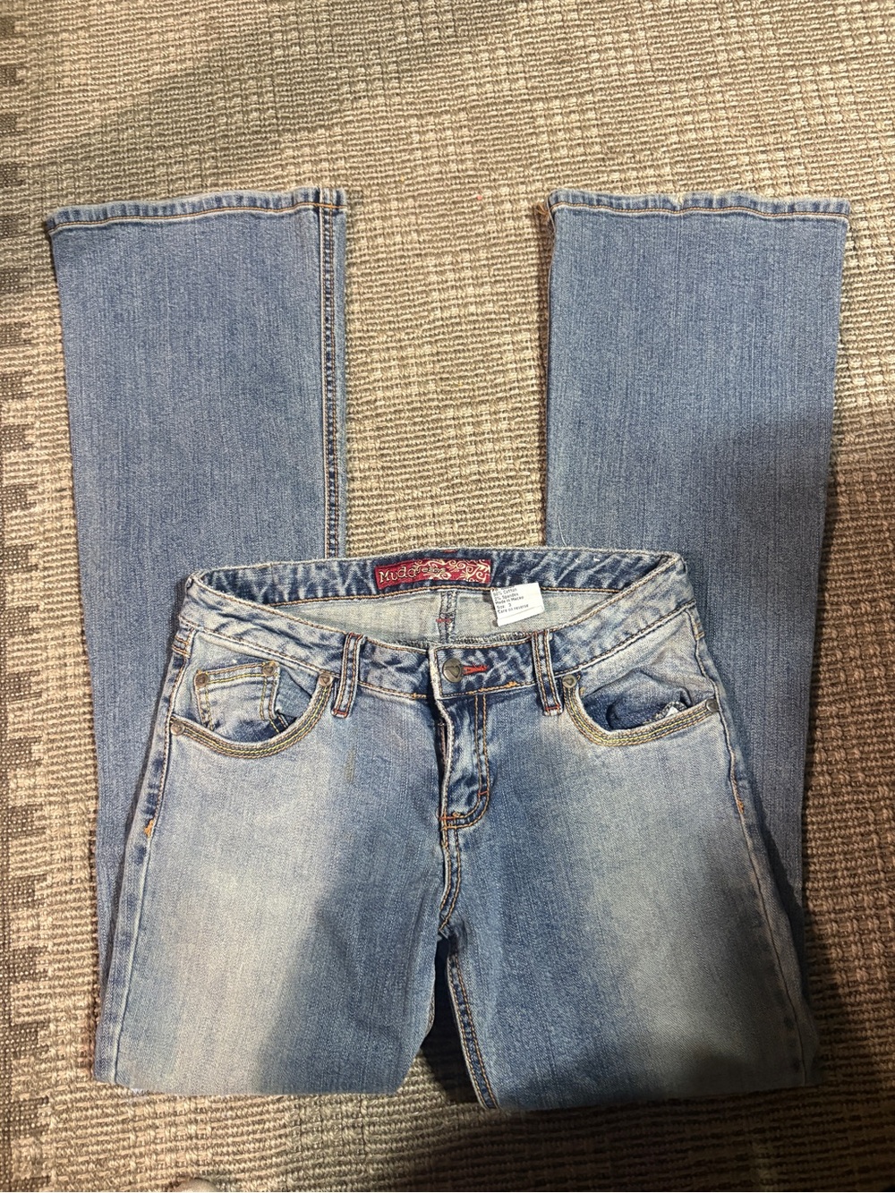 Vintage Mudd Light Blue Flare Jeans
